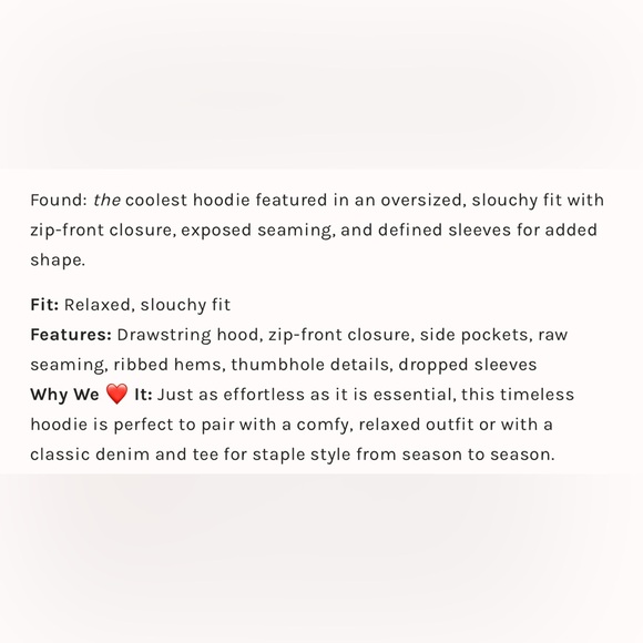 NWT Free People We The Free Camden Hoodie - Picture 5 of 6